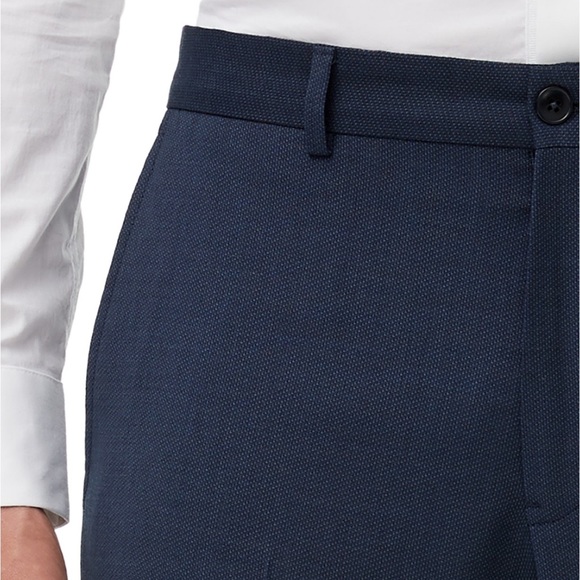 Armani Exchange Men's Slim-Fit Navy Birdseye
Suit Pants - Picture 10 of 10